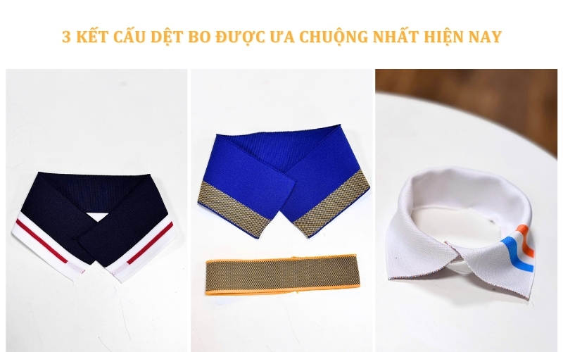 Bo cổ áo polo là gì? Tổng quan các loại bo cổ và kỹ thuật dệt 2026 8 3 kết cấu dệt bo được ưa chuộng nhất hiện nay