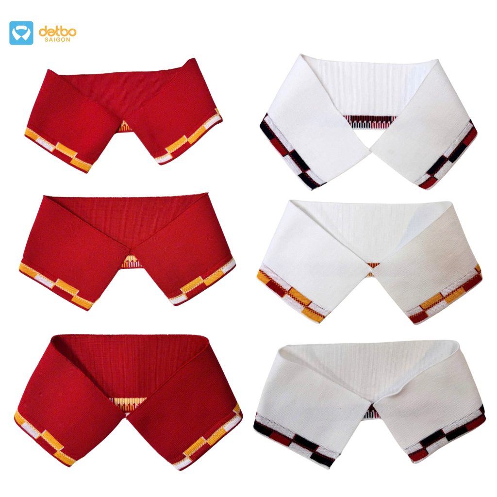 Bo 3 da: Phụ liệu dệt cao cấp cho áo Polo và đồng phục doanh nghiệp 6 mẫu bo áo thun polo 3 da